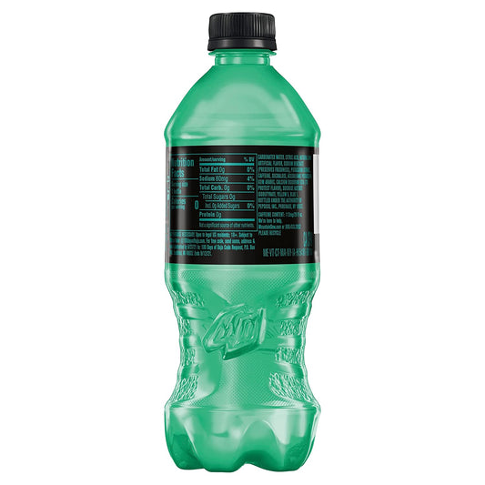 Mountain Dew Zero Baja Blast 20 ounce Bottles - Limited Edition MTN (Pack of 10), 200 FL OZ