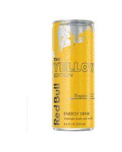 Red Bull - Tropical Yellow Edition Energy Drink 8.4 oz ( cans-4)