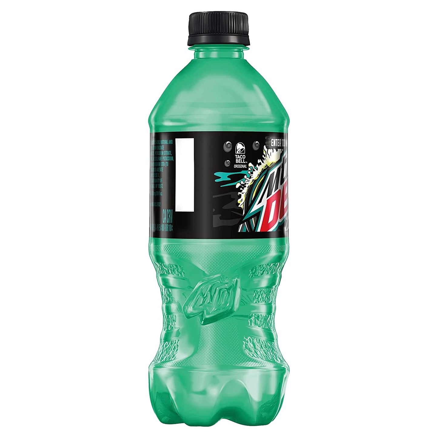 Mountain Dew Zero Baja Blast 20 ounce Bottles - Limited Edition MTN (Pack of 10), 200 FL OZ